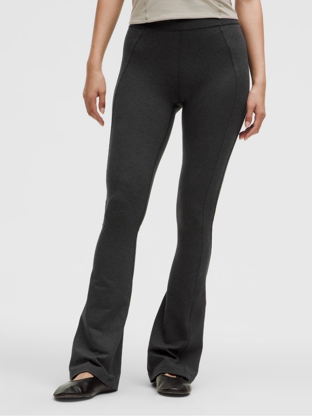 Lululemon Softy Suedey Split-Hem High-Rise Mini-Flare Pant